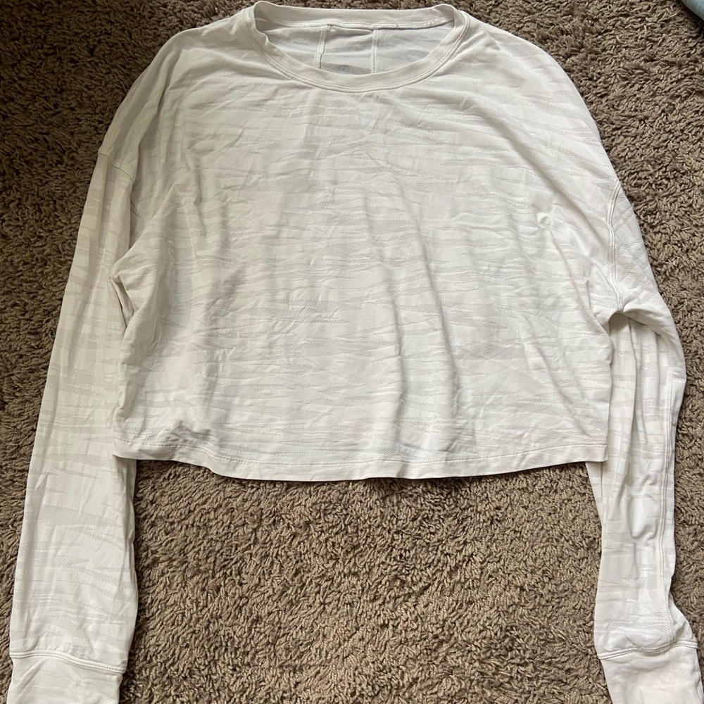 white lulu top size 6